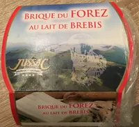 Brique au lait pasteurisé de brebis 28%MG