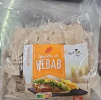 Lamelle de poulet kebab