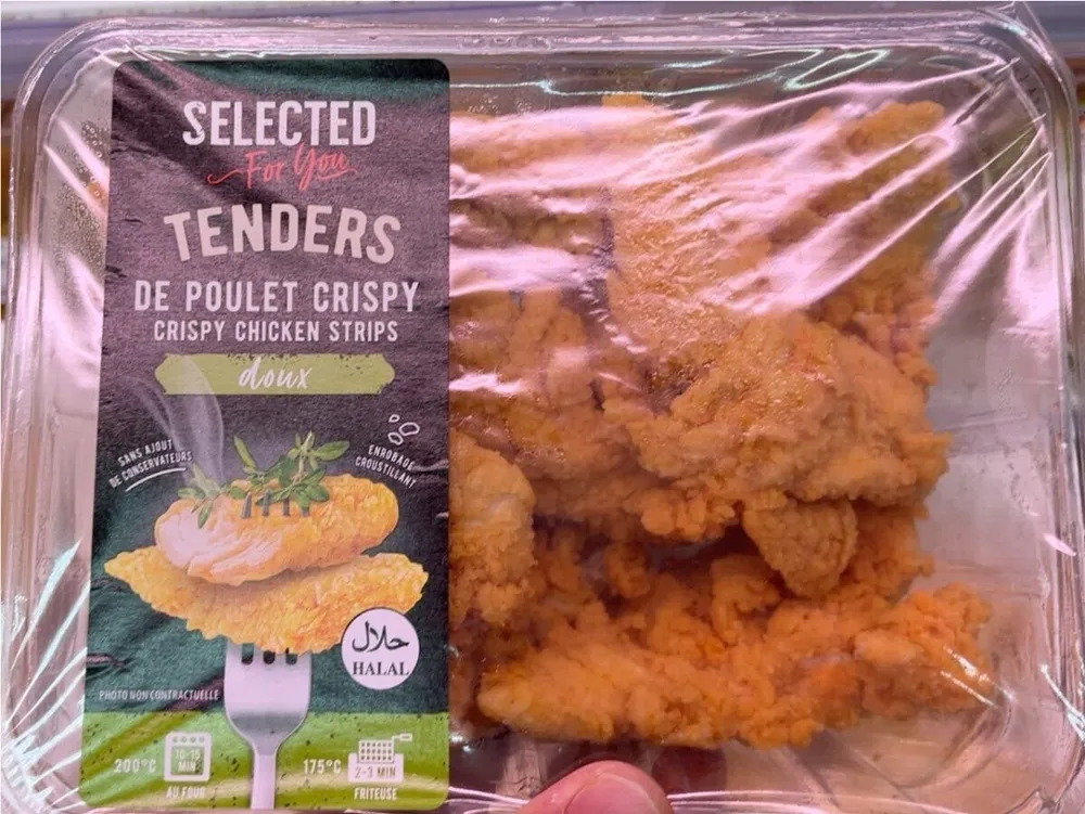 Tenders de poulet Crispy doux