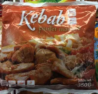 Kébab poulet mariné