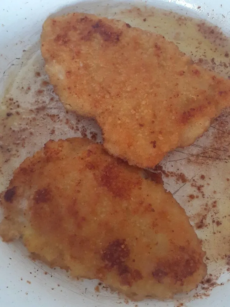 Filet de poulet pané