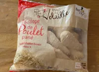 Escalope de poulet pané