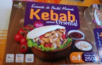 EMINCÉ DE POULET MARINÉ GOÛT ORIENTAL CUIT RÔTI SURGELÉ