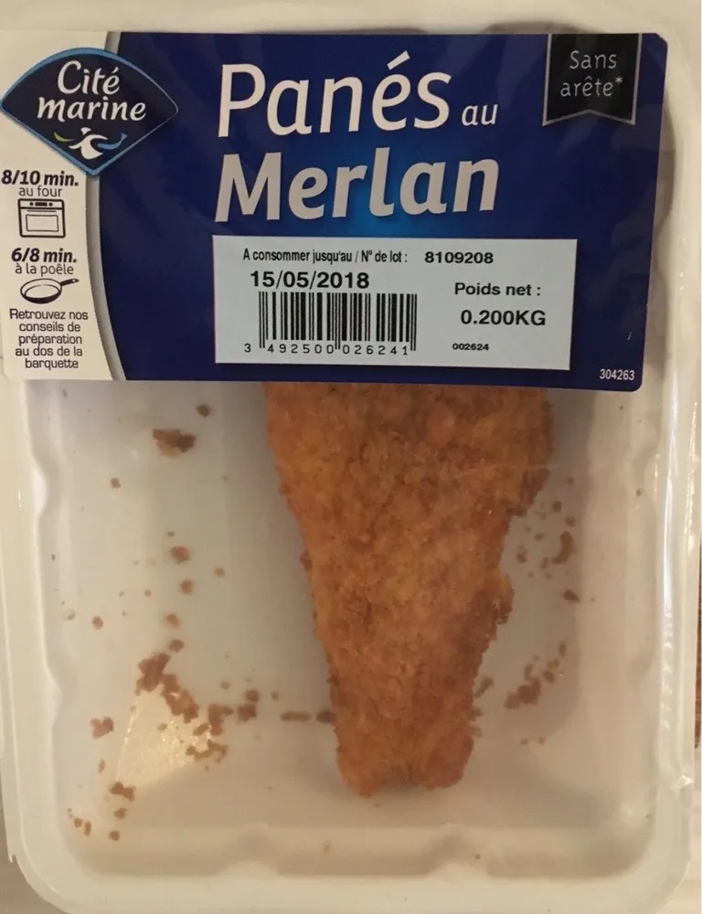 Pané au merlan