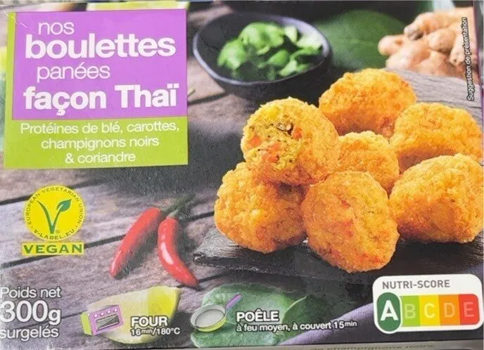 Nos boulettes panées façon Thaï