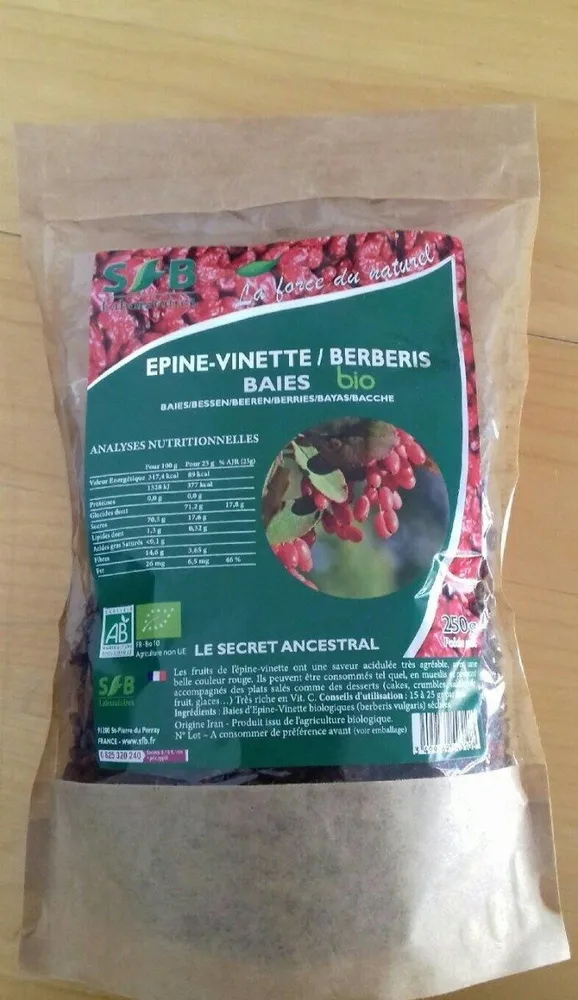 Épine-vinette / berberis baies bio