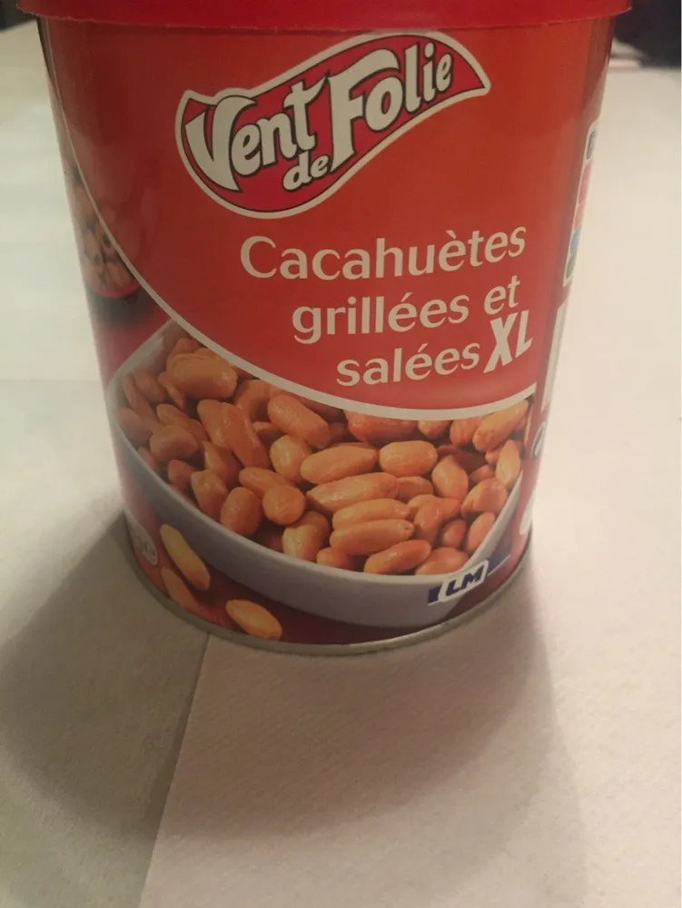 Cacahuètes grillées et salées XL