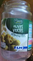 Olives vertes dénoyautées