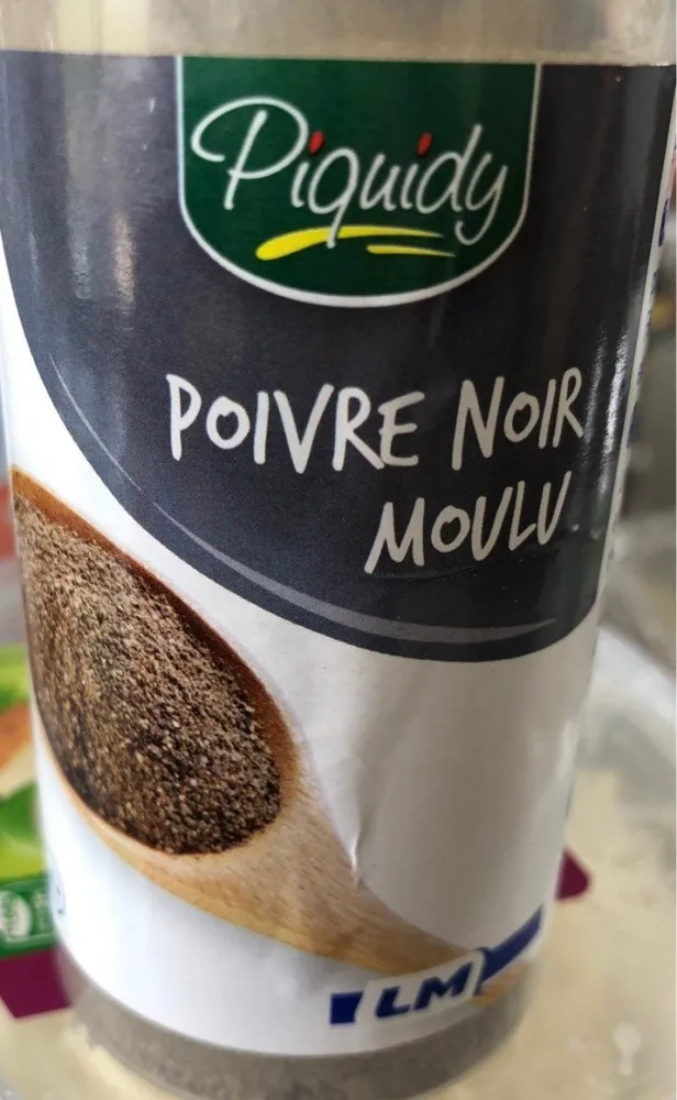 Poivre noir moulu