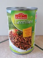 Lentilles cuisiné à la graisse d'oie