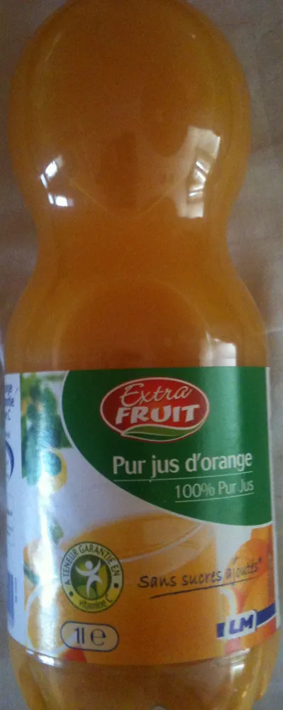 Extra Fruit - Pur Jus d'orange (100% Pur Jus)
