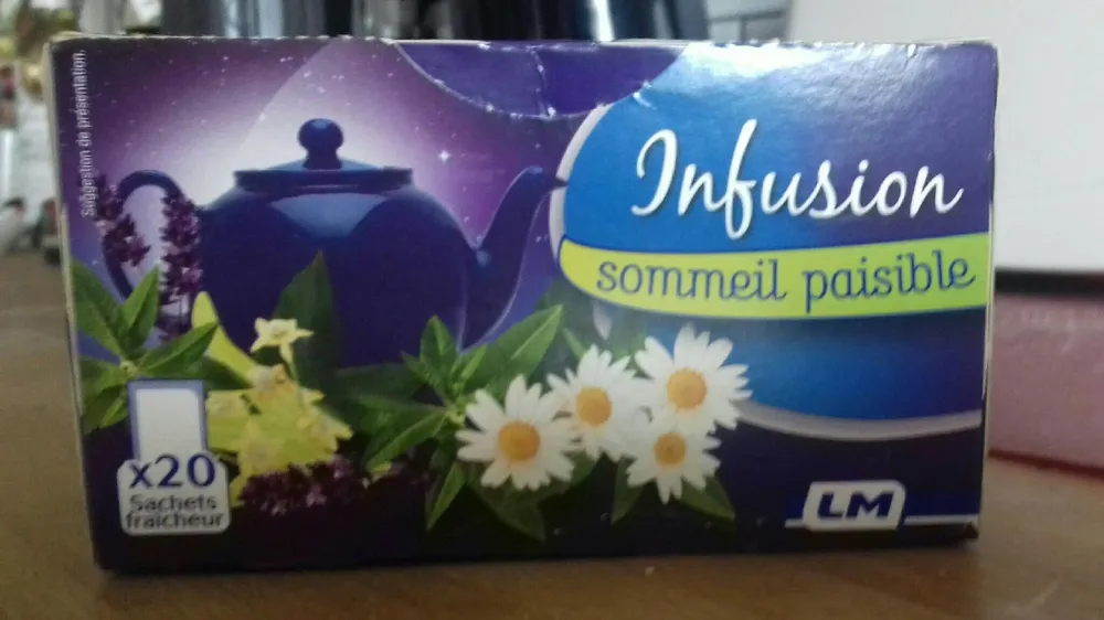 Infusion Sommeil Paisible 20 Sachets 30G