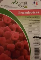 Framboises surgelées