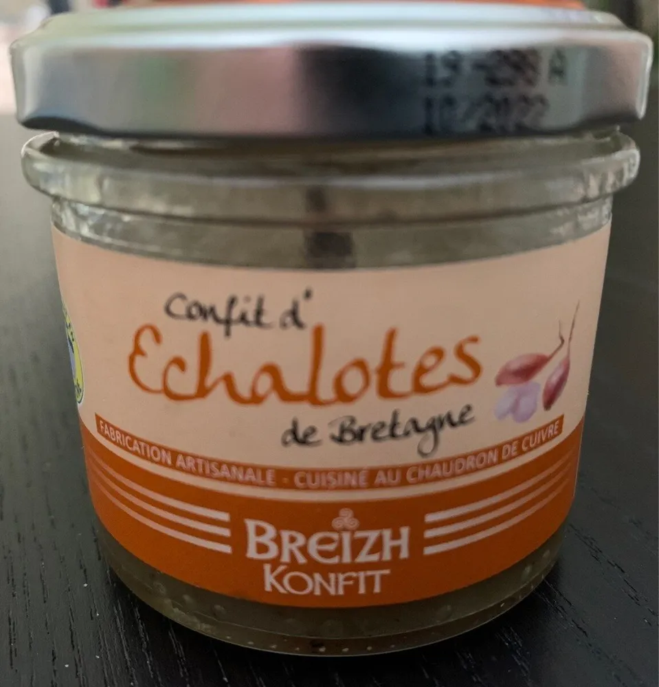 Confit d'Échalotes de bretagne