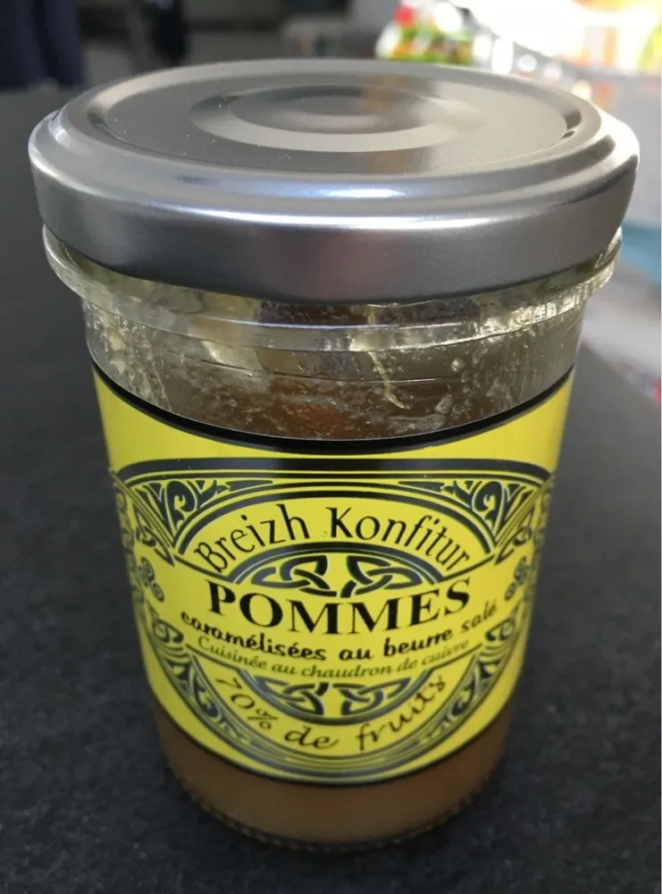 Pommes caramélisées au beurre salé