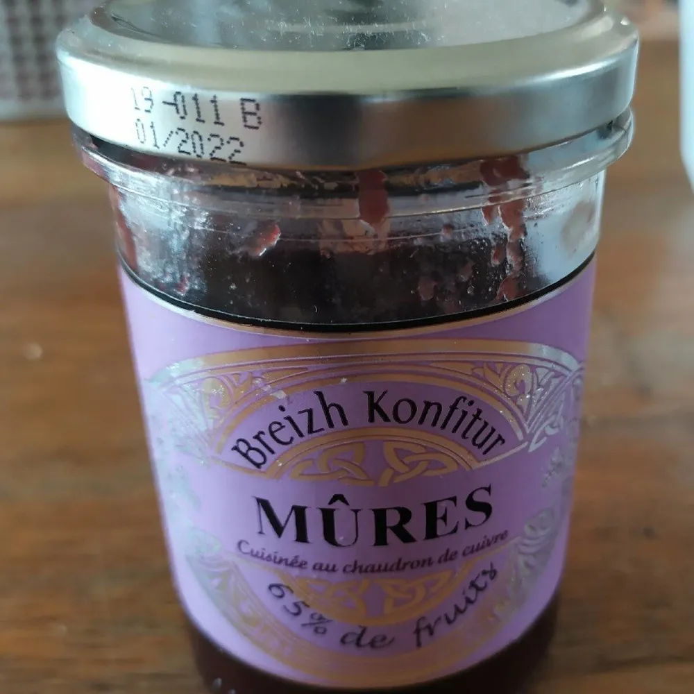 Confiture de mures