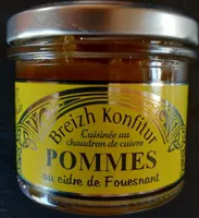 Gelée de pommes au cidre de Fouesnant allégée en sucre