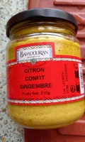 Citron confit gingembre