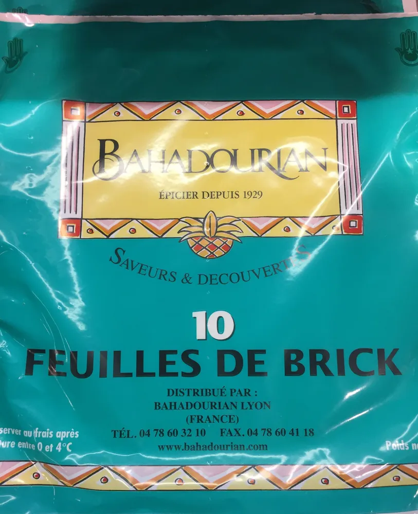 10 Feuilles de Brick