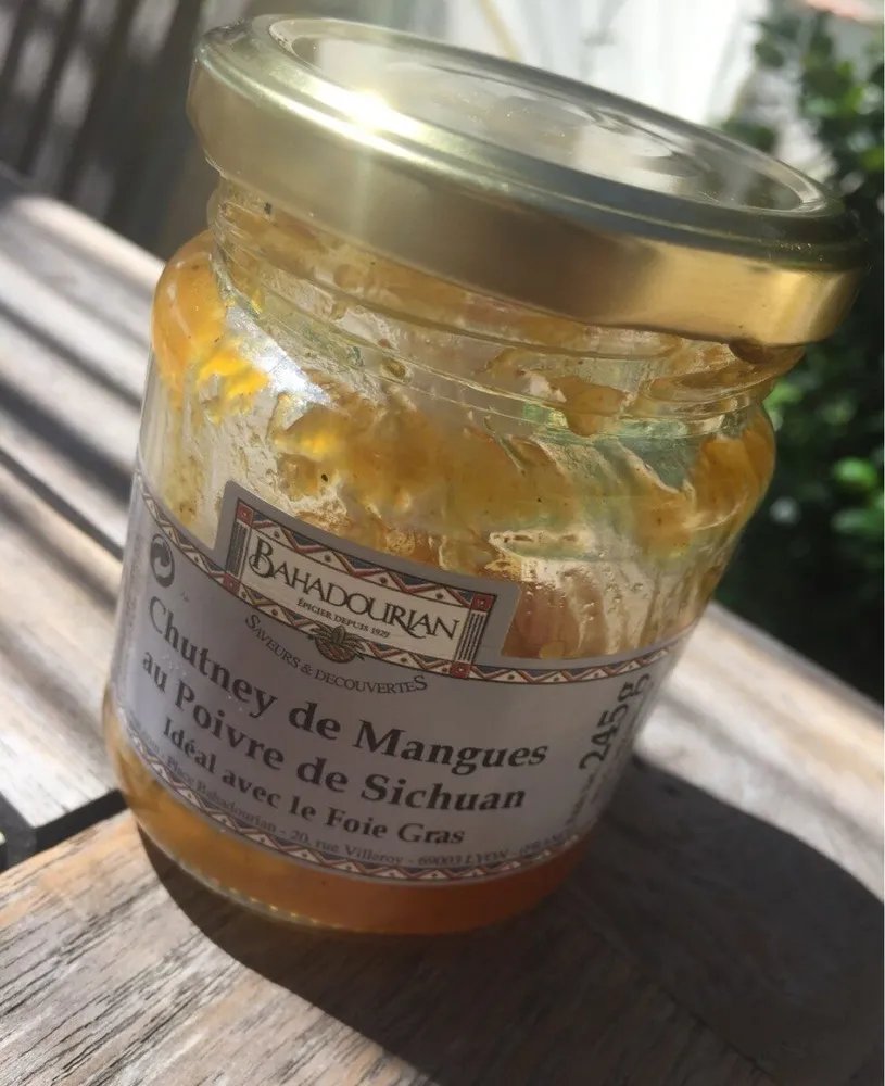 Chutney de Mangues au Poivre de Sichuan