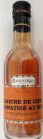 Vinaigre de cidre aromatisé au miel (5% d'acidité)