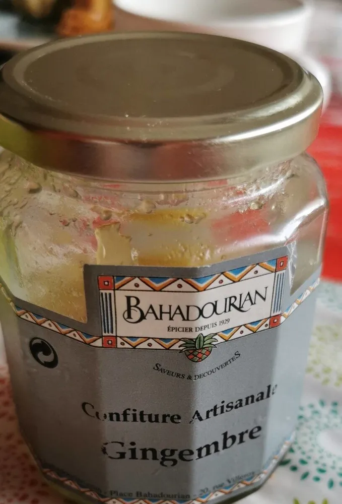 Confiture de gingembre