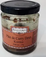 Pâte de curry doux Korma