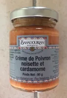 Crème de Poivron noisette et cardamome