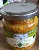 Achards de légumes