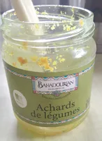 Achards de légumes