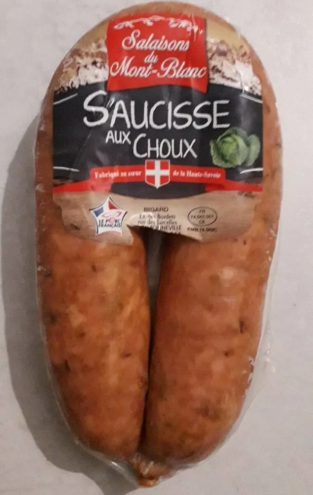 Saucisse aux choux fumee