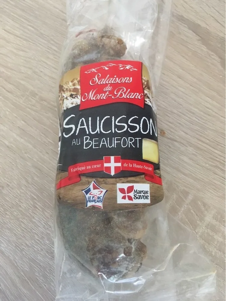 Saucisson au beaufort