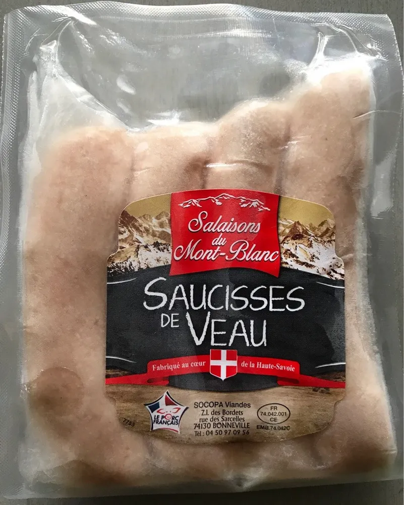 Saucisses de veau