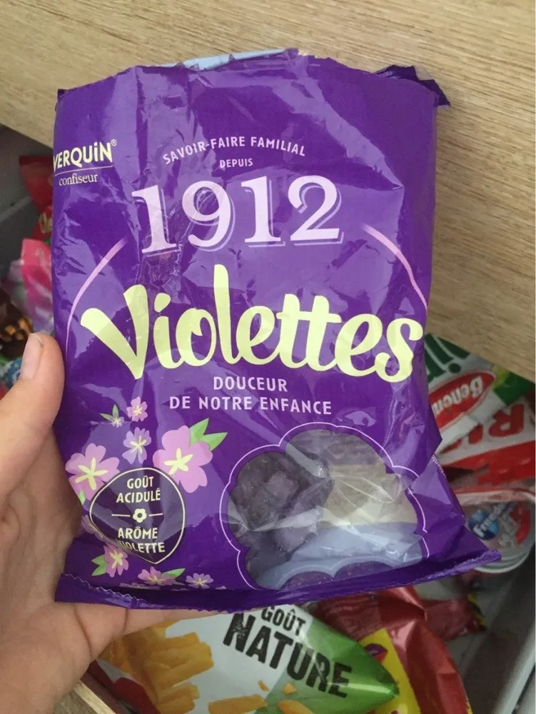 Bonbons à la violette