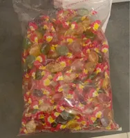 2KG Bonbons Transparents Fruits Verquin