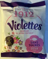 Violettes sans sucres