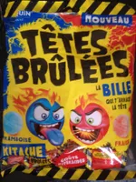 Têtes brûlées fraise/framboise
