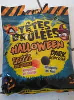 Têtes brûlées halloween