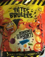 Tête brulée des bonbons ou un sort