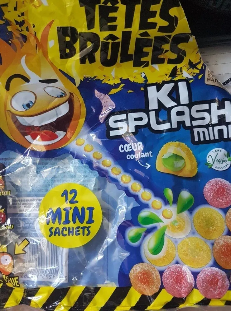 Têtes Brûlées KI SPLASH mini (coeur coulant)