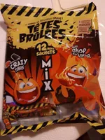 Mini crazy tubes - Tête brûlées