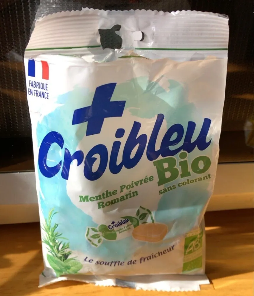 Bonbon menthe poivrée romarin