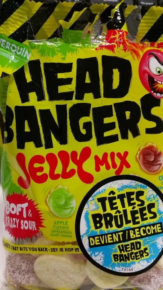Verquin Head Bangers Jelly Mix 12X100G