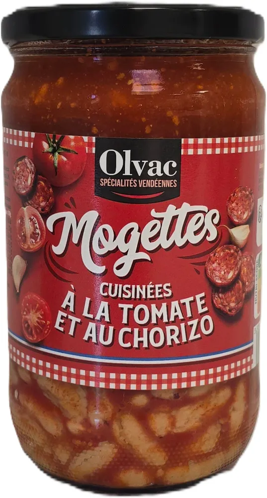 Mogettes tomate chorizo