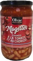 Mogettes tomate chorizo