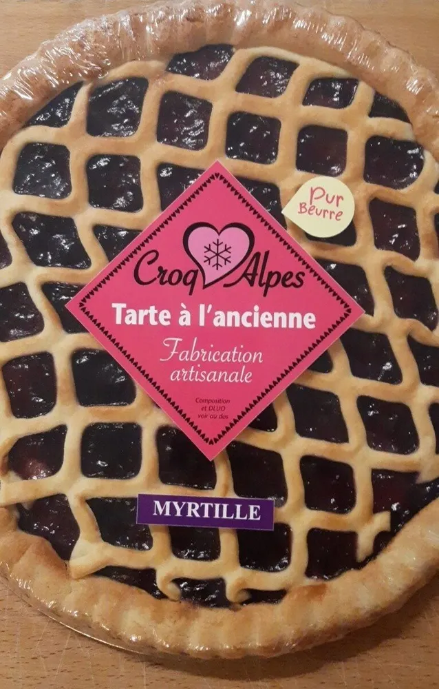 Tarte myrtille pur beurre