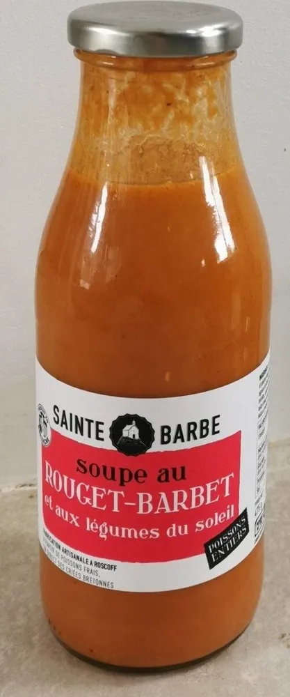 SOUPE au rouget-barbet et aux légumes du soleil