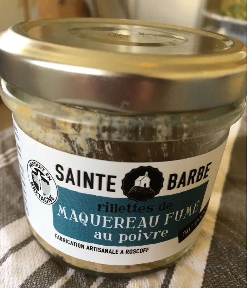 Rillettes de maquereau fumé au poivre