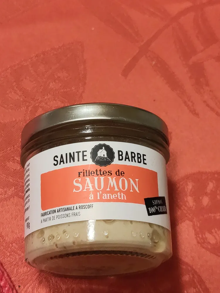 Rillettes de saumon à l'aneth