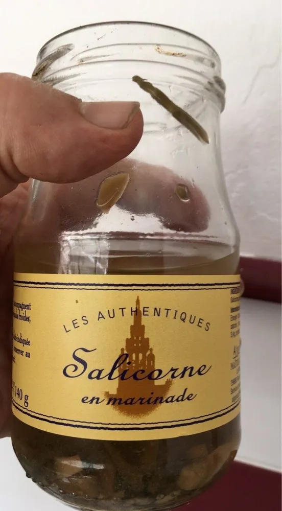Salicornes en marinade